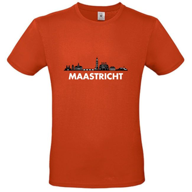 Skyline shirt Maastricht met naam of tekst KoterKado