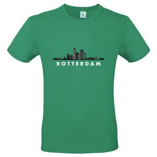 Skyline shirt ROTTERDAM met naam of tekst KoterKado